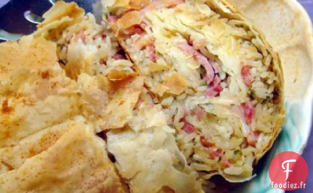 Strudel au Jambon