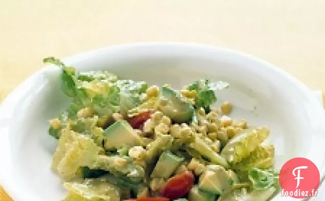 Salade Romaine, Avocat Et Maïs