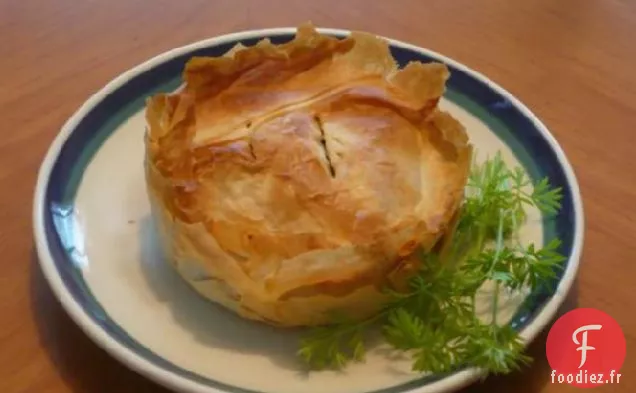 Kreatopita (Tarte À La Viande Grecque À La Pâte Phyllo)