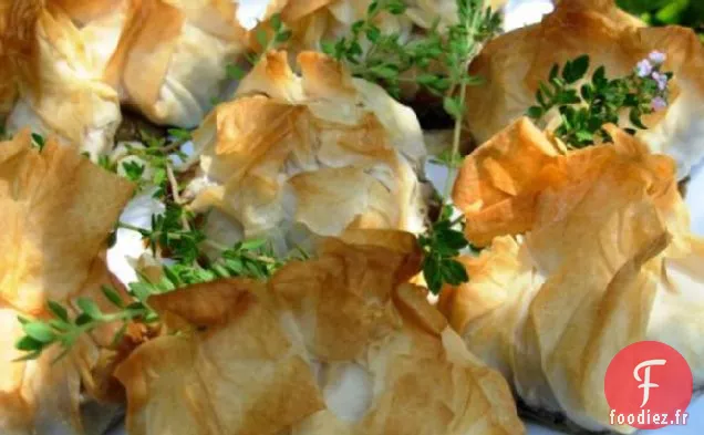 Fromage de Chèvre Enrobé de Phyllo