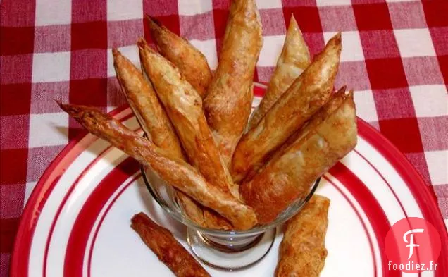 Pizza Phyllo Aux Tomates Fraîches et Fromage Feta
