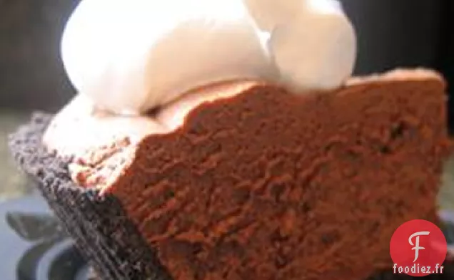 Tarte Riche Aux Truffes Au Chocolat