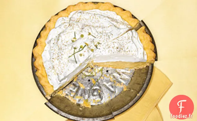 Tarte à la Crème Au Citron et à la Camomille