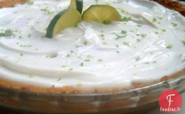 Tarte au Citron Vert Réduite en gras