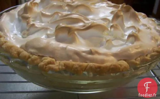 Tarte à la Crème Sure et aux Raisins Secs à l'Ancienne