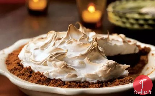 Tarte Meringuée Chocolat-Noix