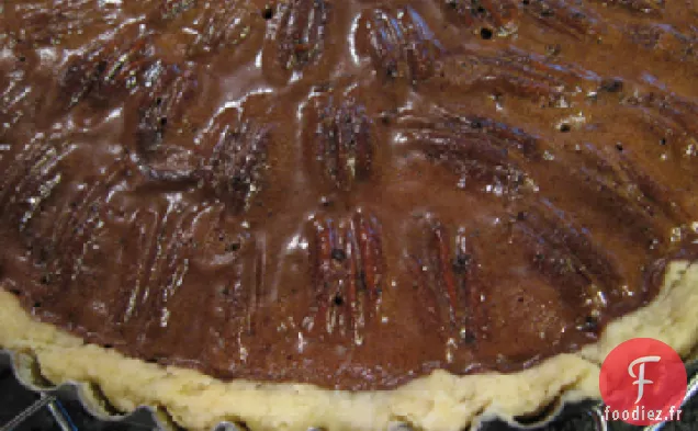 Tarte aux Pacanes Ecstasy au Chocolat