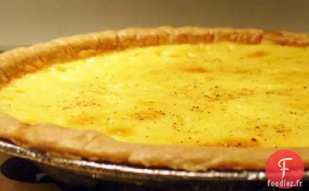 Tarte à la Crème aux Œufs