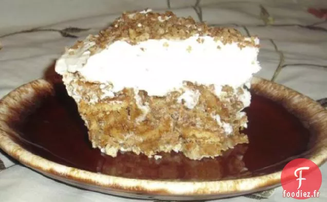 Tarte au Brownie de Butternut de la Cafétéria Luby's