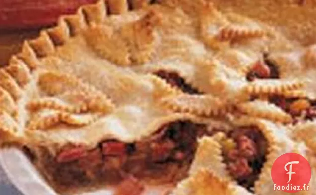 Tarte à la Rhubarbe à l'Orange