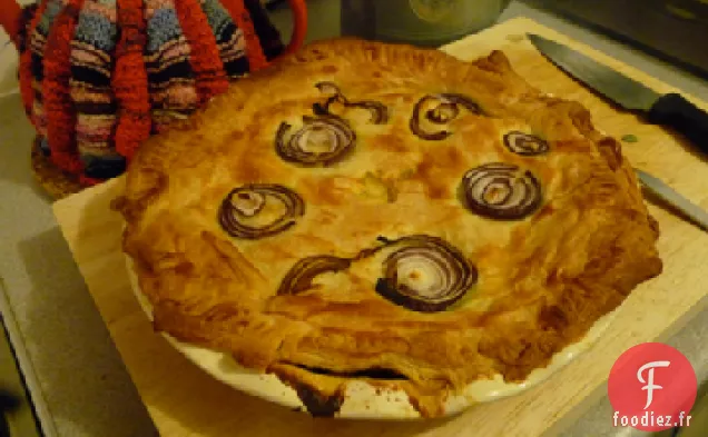 Tarte aux champignons