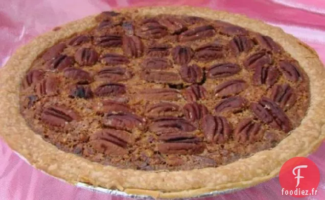 Tarte aux Pacanes Foncées - Style Hôtesse Virginienne