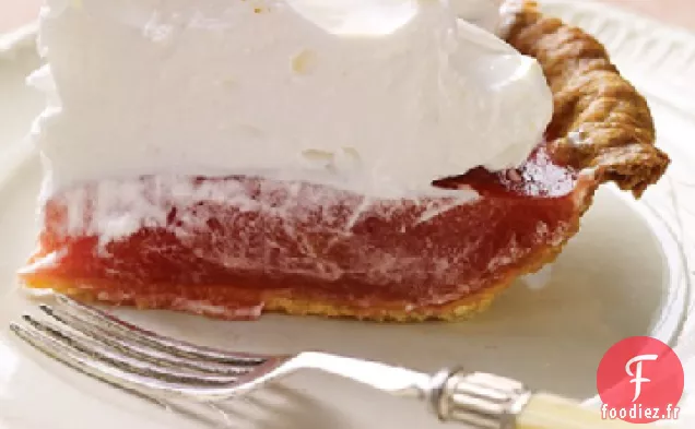 Tarte à la Meringue à la Rhubarbe