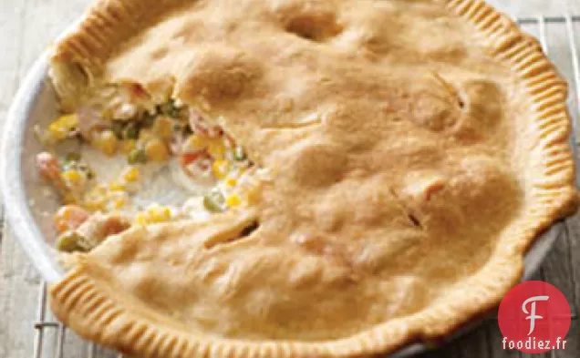 Tarte au Poulet Crémeuse