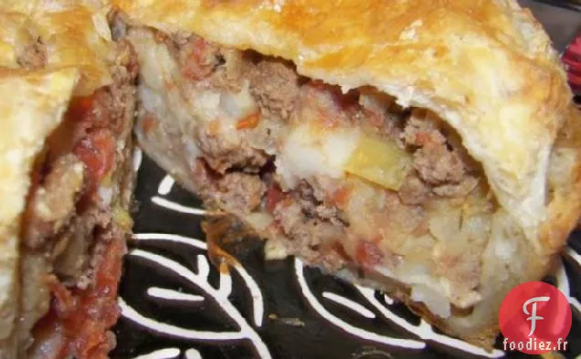 Tartes Pique-Nique Traditionnelles Anglaises au Bœuf et aux Pommes de Terre - Pasties