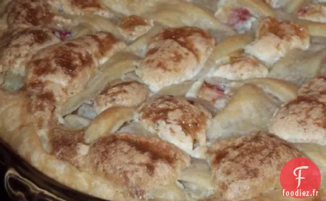Tarte à la Rhubarbe de Mamie Doria