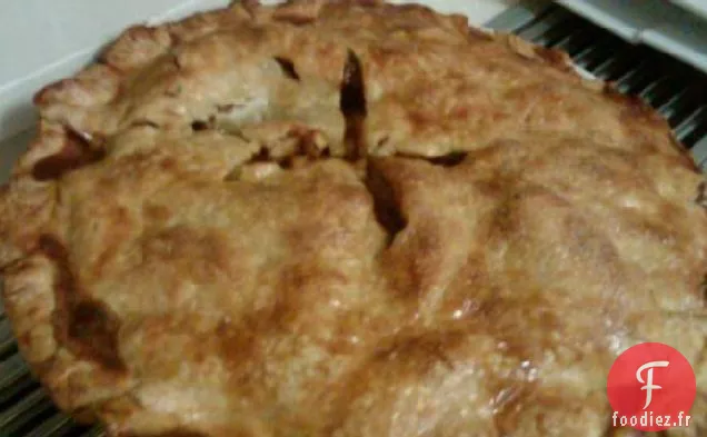 Tarte aux Pommes au Caramel