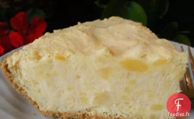 Tarte à la Crème Glacée à l'Ananas