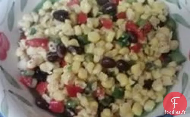 Salade De Haricots Noirs Et De Maïs