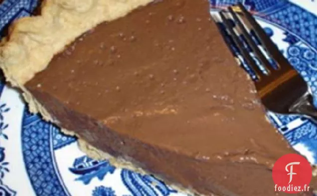 Tarte à la Crème Au Chocolat Sans Sucre (Diabétique)