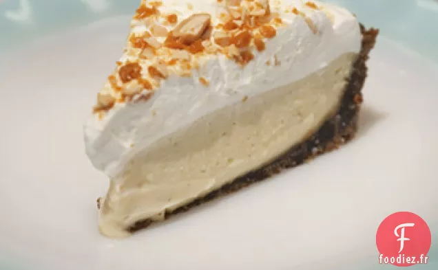 Tarte à la Crème de Caramel au Beurre avec Croûte de Pain d'Épice