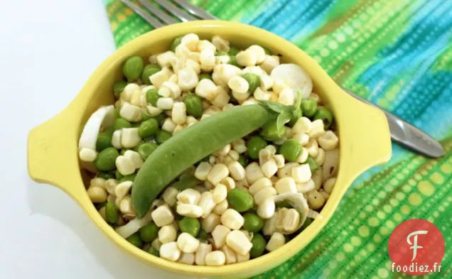Salade de Pois et Maïs Sucré