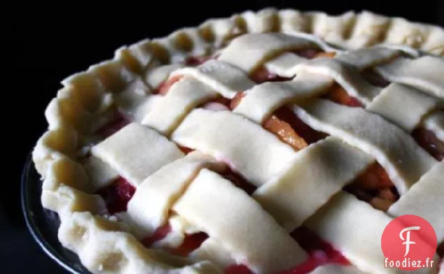 Tarte aux Pêches et aux Amandes