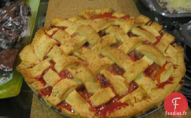 Tarte à la Rhubarbe