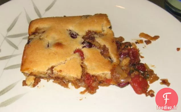 Tarte Végétarienne au Tamale