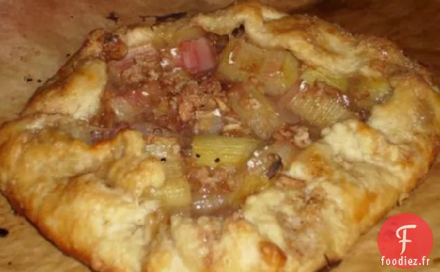 Tartes Individuelles à la Rhubarbe