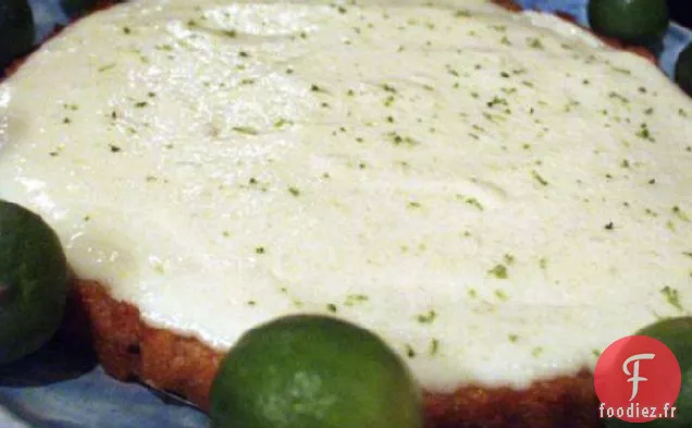 Tarte au Citron Vert à faible teneur en matière grasse de Nellie