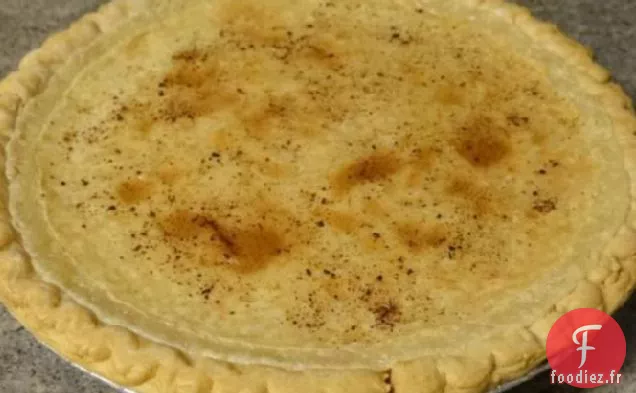 Tarte à la Crème au Sucre Amish