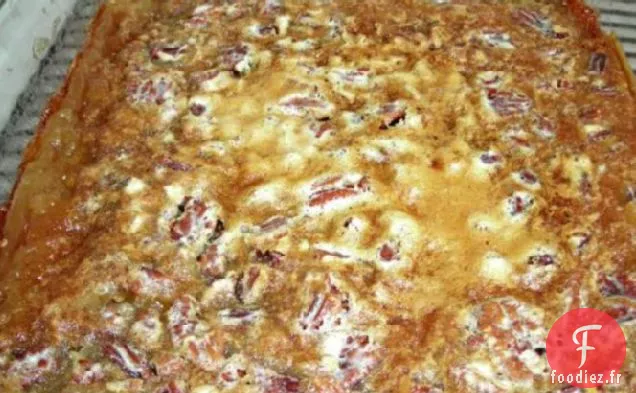 Carrés de Tarte Aux Noix De Pécan Au Beurre
