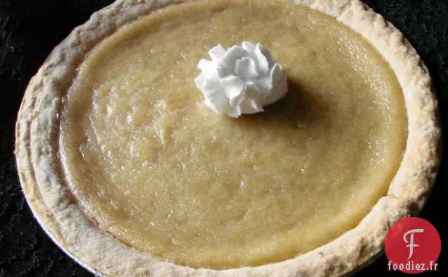 Tarte au Citron Céleste en Mousseline de Soie