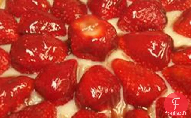 Tarte à la Crème Bavaroise à la Vanille
