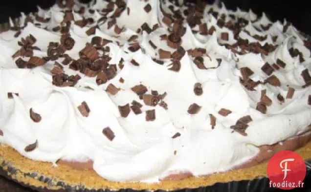 Tarte à la Crème Sure Au Chocolat