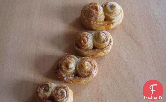 Palmiers (Biscuits Feuilletés Français)