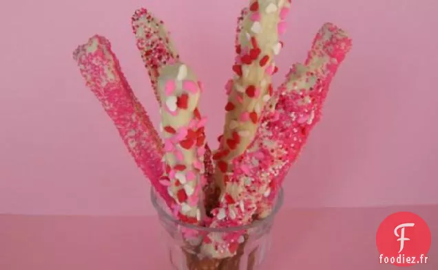 Bretzels Trempés Au Chocolat Totalement Aléatoires