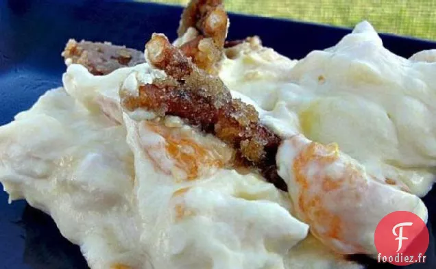 Salade De Fruits De Lisa Avec Garniture De Bretzel Caramélisé