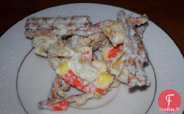 Mélange Chex au Chocolat Blanc pour Halloween