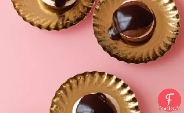 Profiteroles Chocolat-Menthe Poivrée