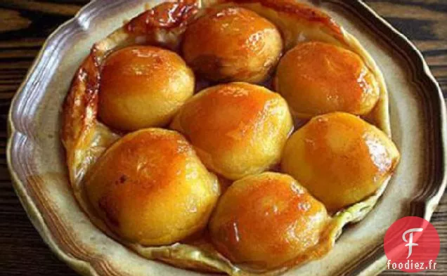 Tatin de Pêche Caramélisée
