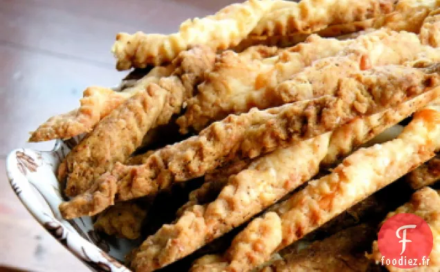 Pailles Épicées au Cumin