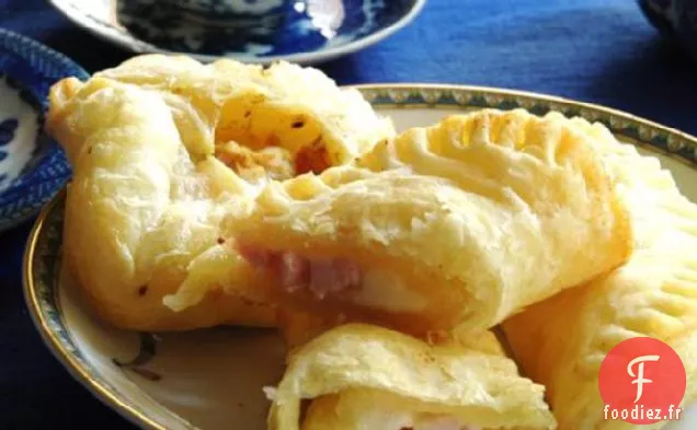 Bouchées Feuilletées au Jambon et au Parmesan
