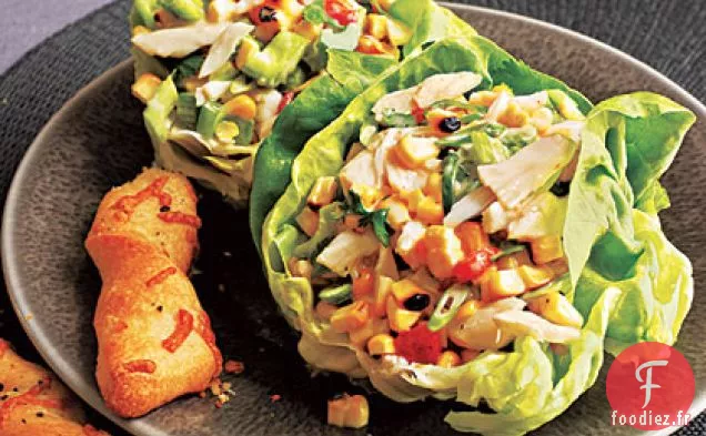 Salade de Crabe et de Maïs Grillé