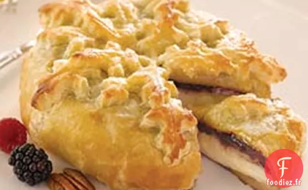Brie Cuit aux Baies Triples