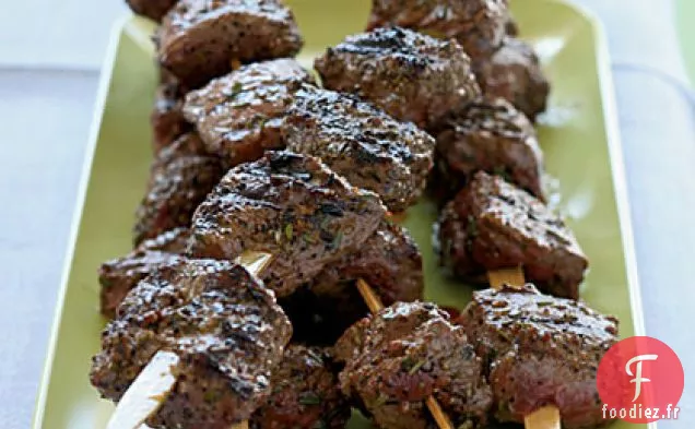 Brochettes de Bœuf de Bison