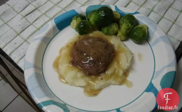 Steaks De Bison À La Sauce Aux Champignons