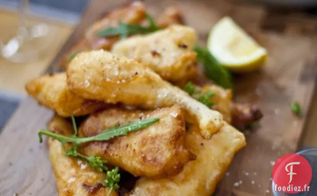 Pâte À La Bière Poisson Aux Pommes De Terre Hasselback