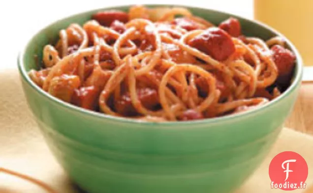 Bagues Spaghetti Hot Dog